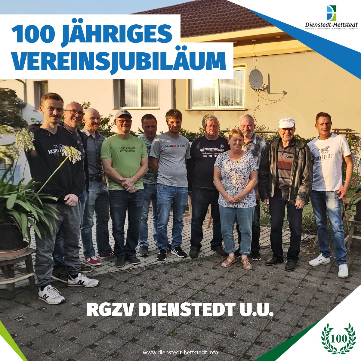 100 Jahre RGZV Dienstedt u.U.